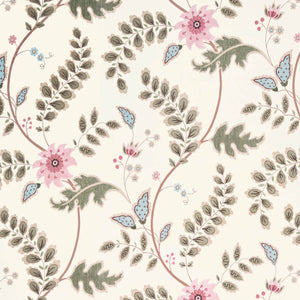 Floral Trail Delicate Wallpaper