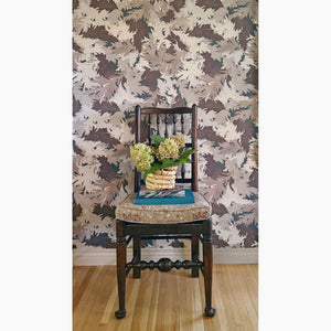 Foliage Mink Wallpaper