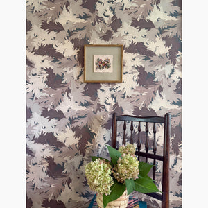 Foliage Mink Wallpaper