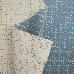 Frogspawn Blue and White Fabric