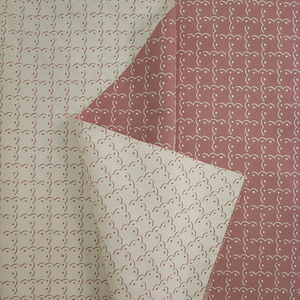 Frogspawn Old Pink and White Fabric