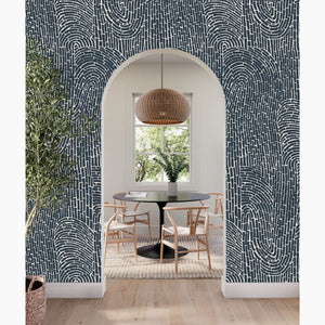 Garden Party Moonflower Wallpaper