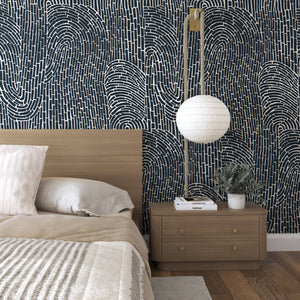 Garden Party Moonflower Wallpaper