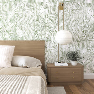 Garden Party Thyme Traveller Wallpaper