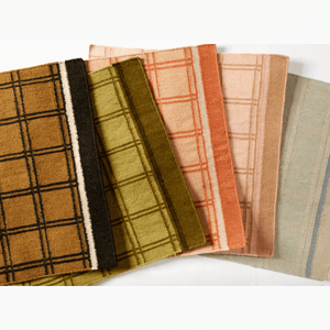 Gigi Grid Fox Rug
