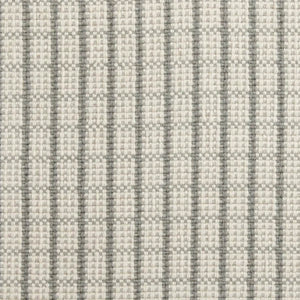 Gingham Chrome Rug