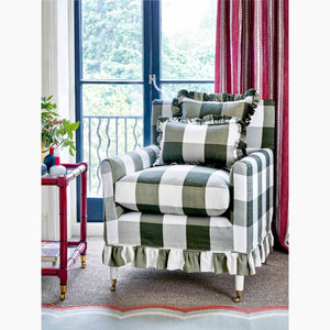 Great Check Moss Fabric