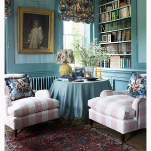 Great Check Rose Fabric