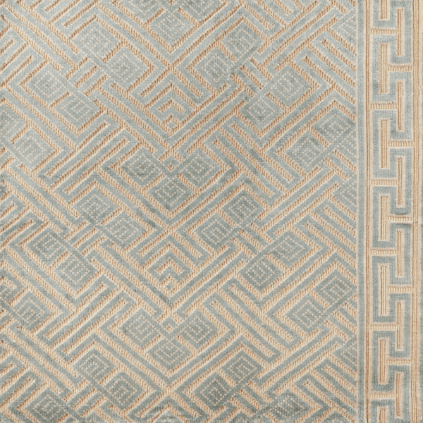 Greek Key Iceberg Rug