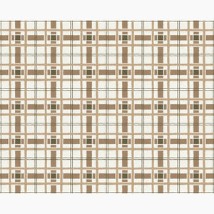 Hannah's Plaid Burlap Fabric