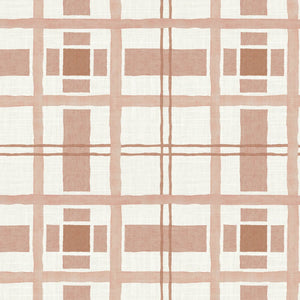 Hannah's Plaid Rouge Fabric