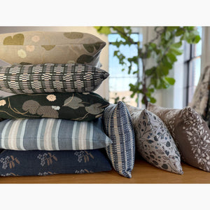 Harbour Stripe Lake Fabric