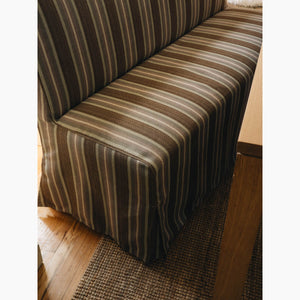 Harbour Stripe Mulberry Fabric