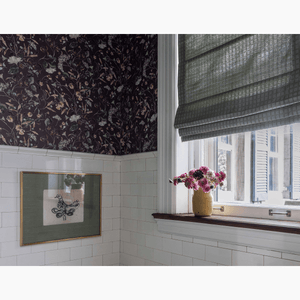 Herbarium Plum Wallpaper