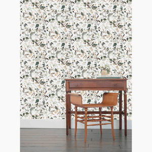Herbarium Sage Wallpaper
