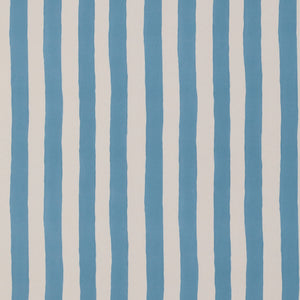 Ida Stripe Denim Blue Wallpaper