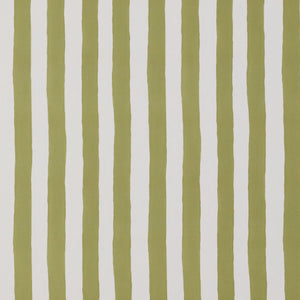 Ida Stripe Olive Green Wallpaper