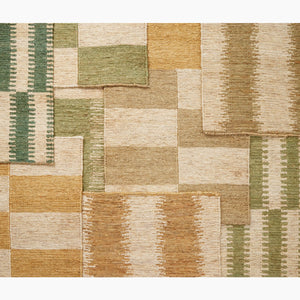 Ikat Stripe Oak Grove Rug