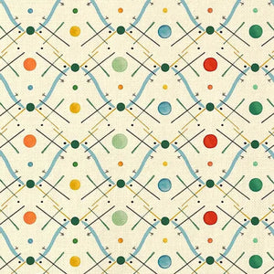 Improvisation No 1 Blue Fabric