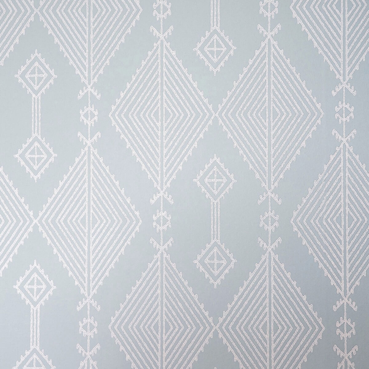 Inca Blue Sage Wallpaper