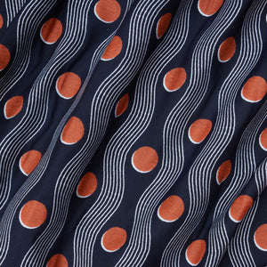 Juggle Navy Fabric
