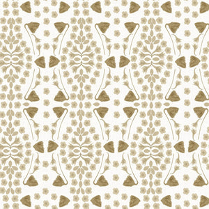 Kaleidoscope Garden Burlap Fabric
