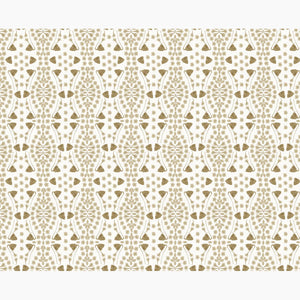 Kaleidoscope Garden Burlap Fabric