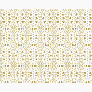 Kaleidoscope Garden Ochre Fabric