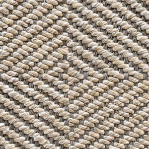 Key West Diamond Flax Rug