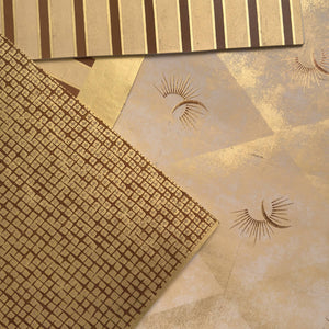 Kings Cross Gold Wallpaper