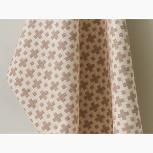 Kiss Cross Taupe Fabric