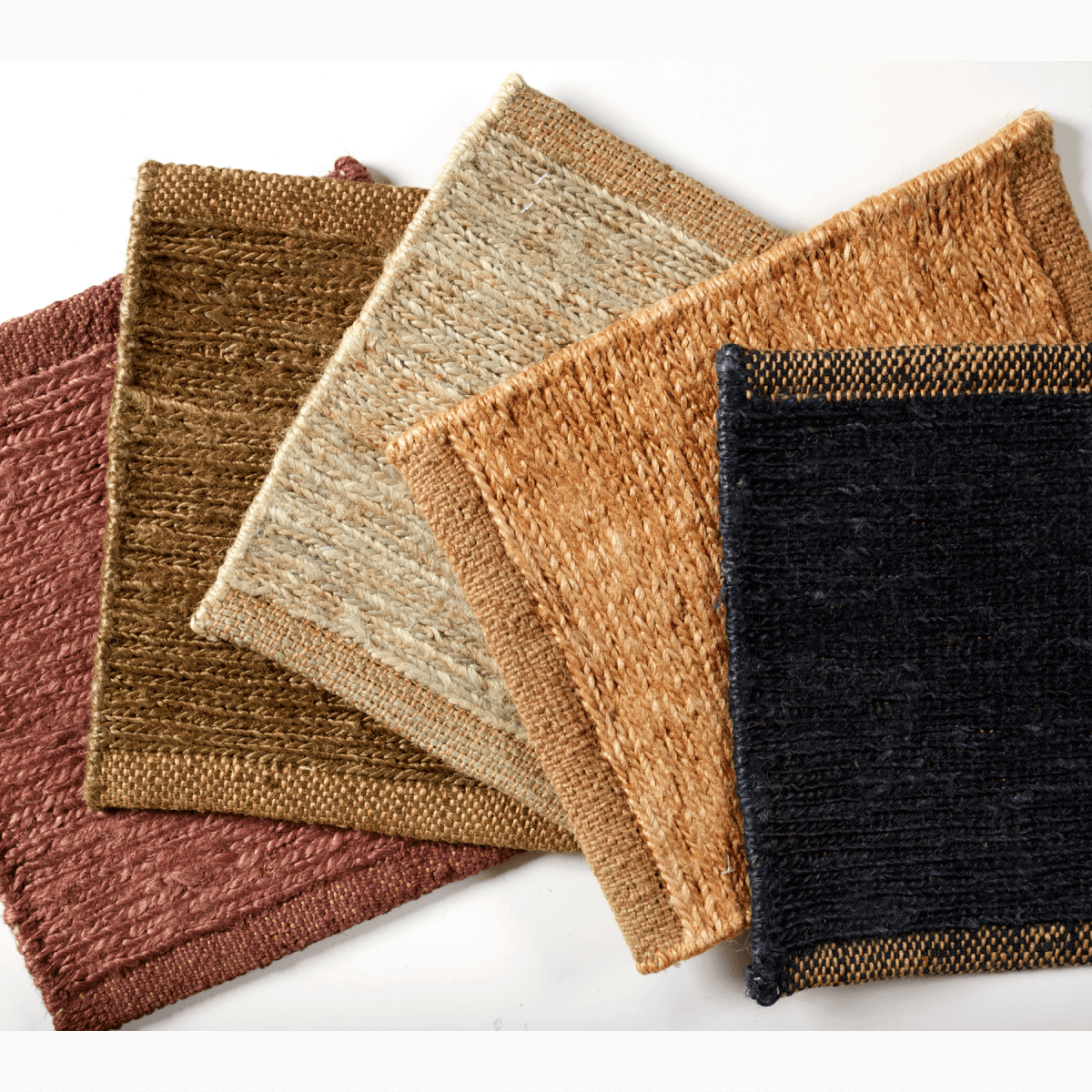 Knotty Jute Bleached Rug