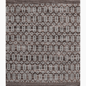 Laguna Diamond Cocoa / Blue Rug