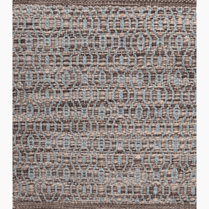 Laguna Wave Cappucino / Blue Rug