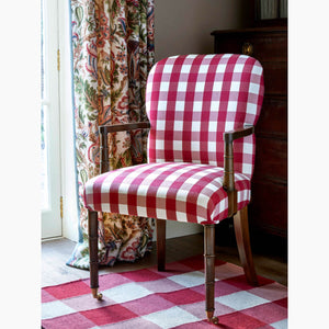 Little Check Raspberry Fabric