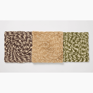 Lurik Twist Earth Rug