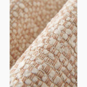 Macro Knit Rosewater Fabric