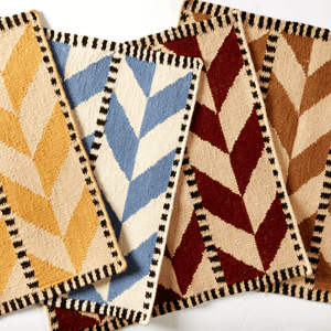 Madrid Stripe Cottage Red Rug