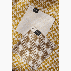 Malmo Check Ivory Outdoor Fabric