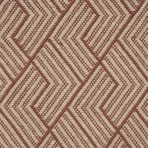 Maze Garden Cranberry Rug