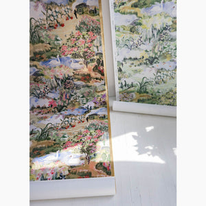 Meadow Gold Leaf Wallpaper