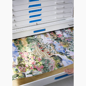 Meadow Gold Leaf Wallpaper