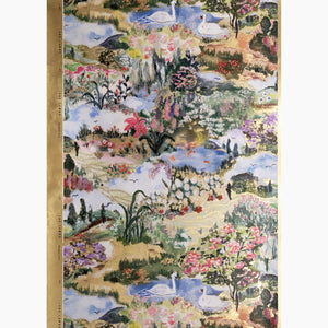 Meadow Gold Leaf Wallpaper