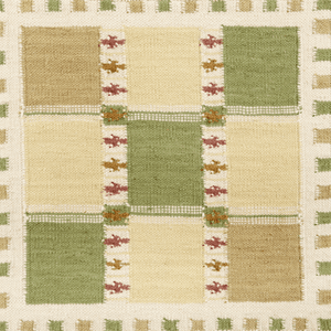 Merino Kilim Star Cactus Rug