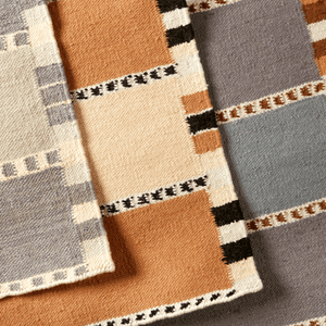 Merino Kilim Traditional Pale Blue Rug