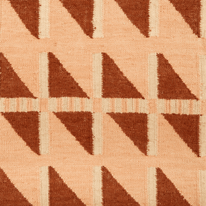 Merino Kilim Triangle Camel Rug