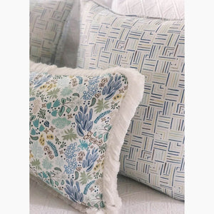 Milledge Blue Multi Fabric