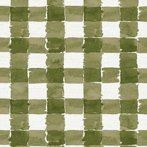 Mom's Plaid Grove Grasscloth Wallpaper
