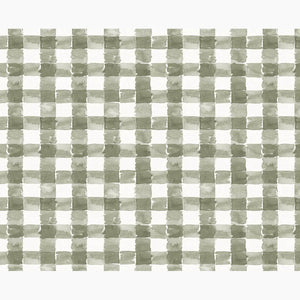 Mom's Plaid Sage Fabric