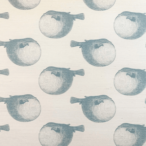 Mr. Blow Saltwater White Sisal Wallpaper